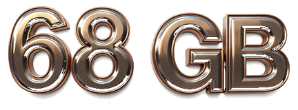 68 gb logo